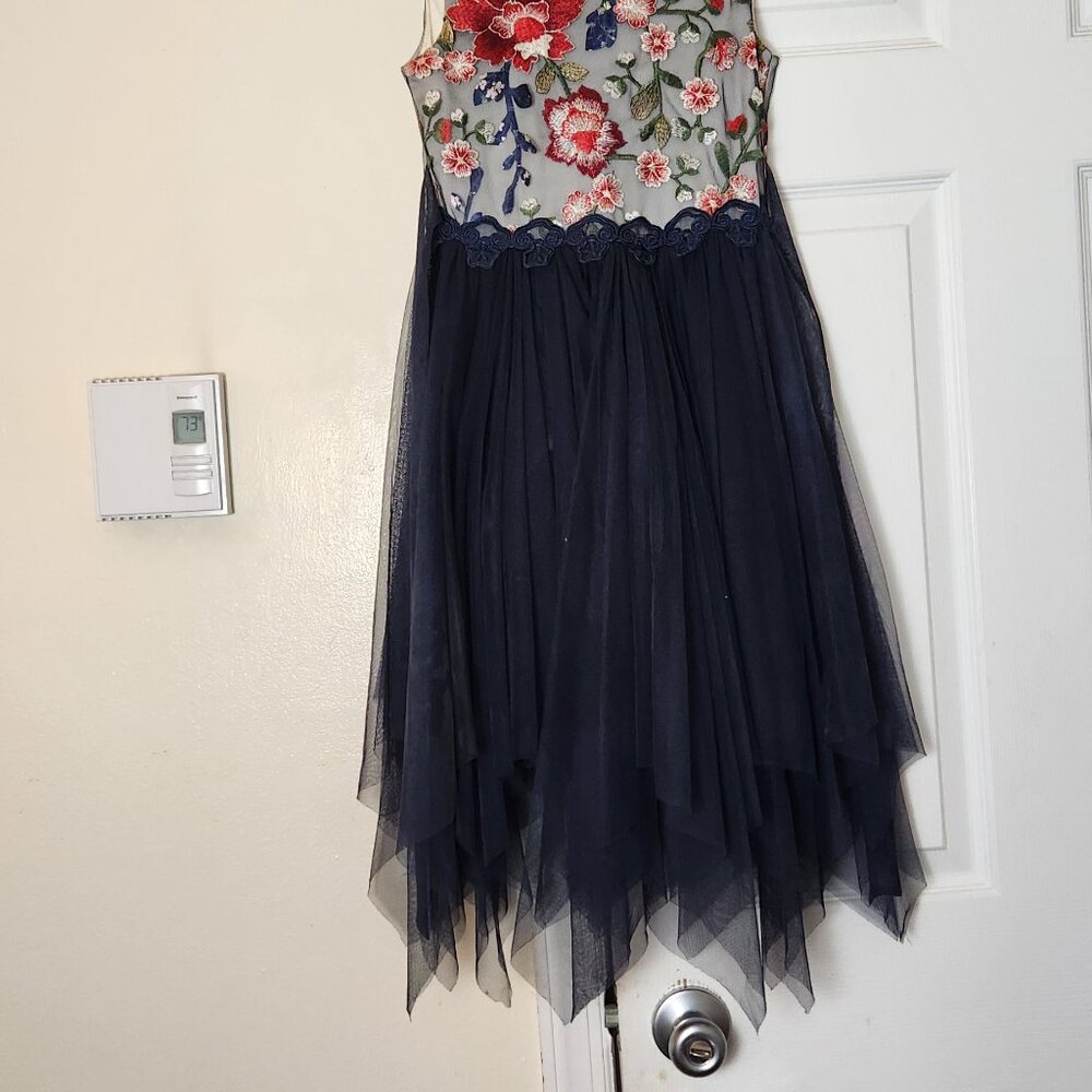 Tulle Layered Princess Dress for Girls Bonnie Jean Floral Bodice